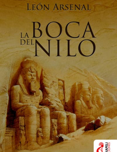 DiseÃ±o Cubierta La boca del Nilo - Kokapeli Ediciones | Pablo UrÃ­a Ilustrador