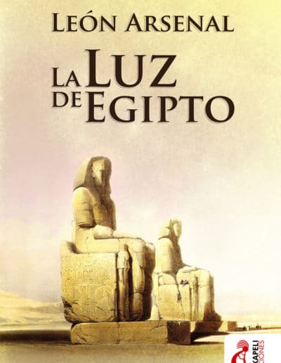 DiseÃ±o Cubierta La Luz de Egipto - Kokapeli Ediciones | Pablo UrÃ­a Ilustrador