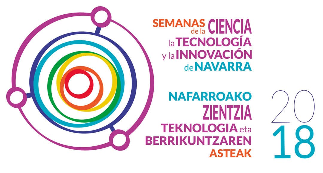 Logotipo Semanas de la Ciencia Navarra