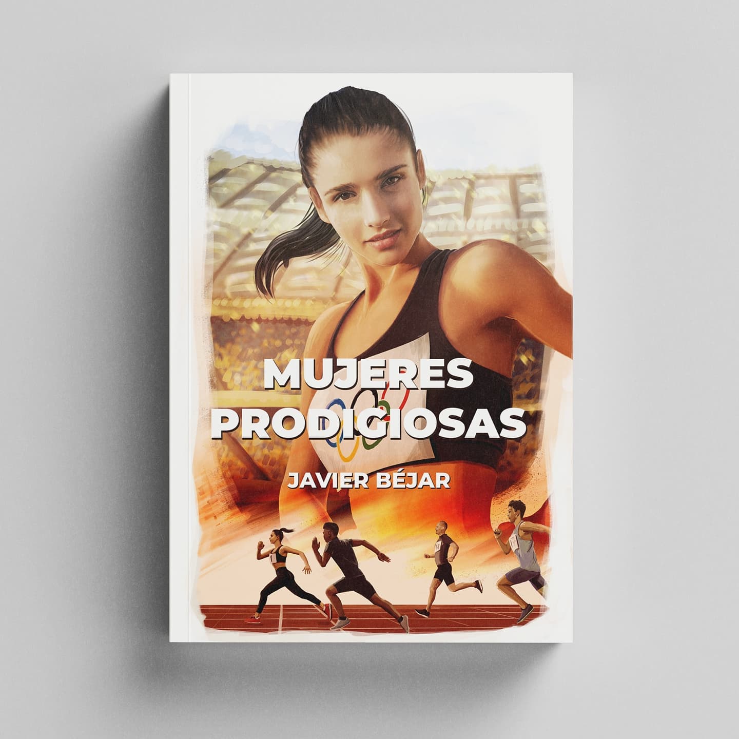 Ilustración de cubierta para autopublicar la novela "Mujeres prodigiosas"