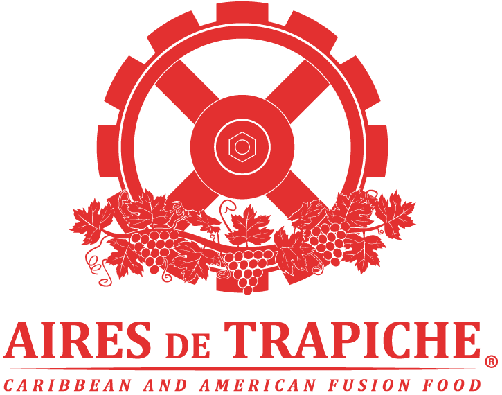Logotipo Aires de Trapiche. Realizado un diseño de logotipo para las franquicias de restaurantes caribeños Aires de Trapiche.